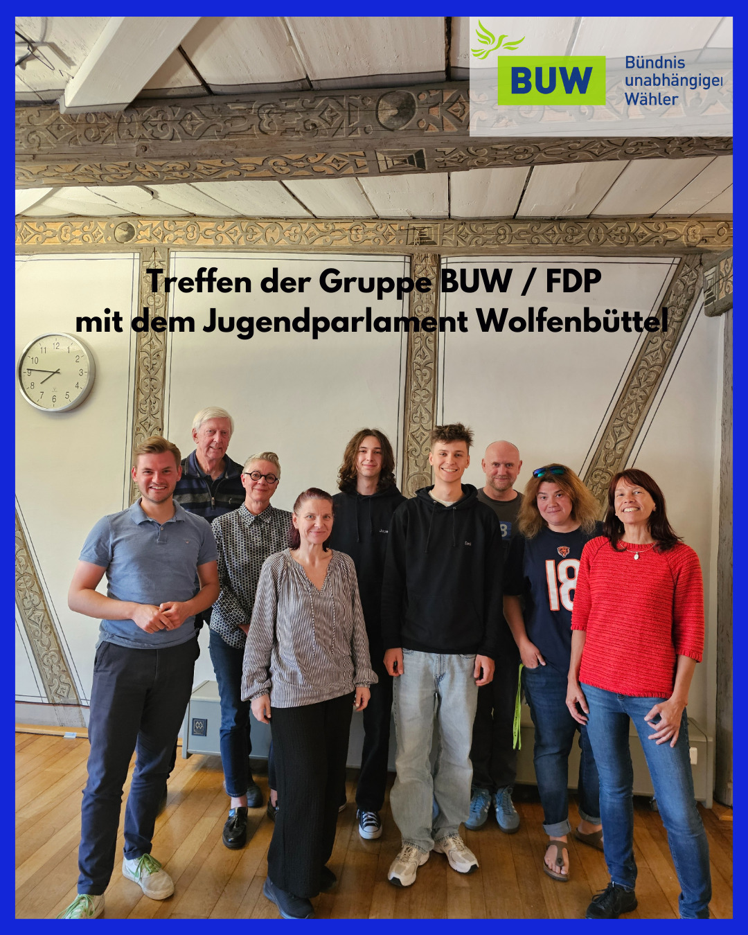 Austausch mit Jugendparlament